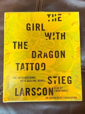 Stieg Larson The Girl with the Dragon Tattoo CDs *NEW*